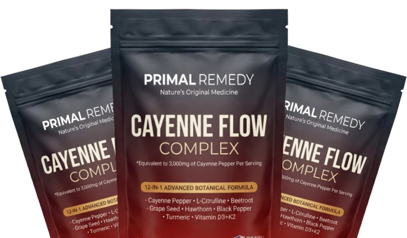 PrimalRemedy Flow Complex - Cayenne Pepper Softgels